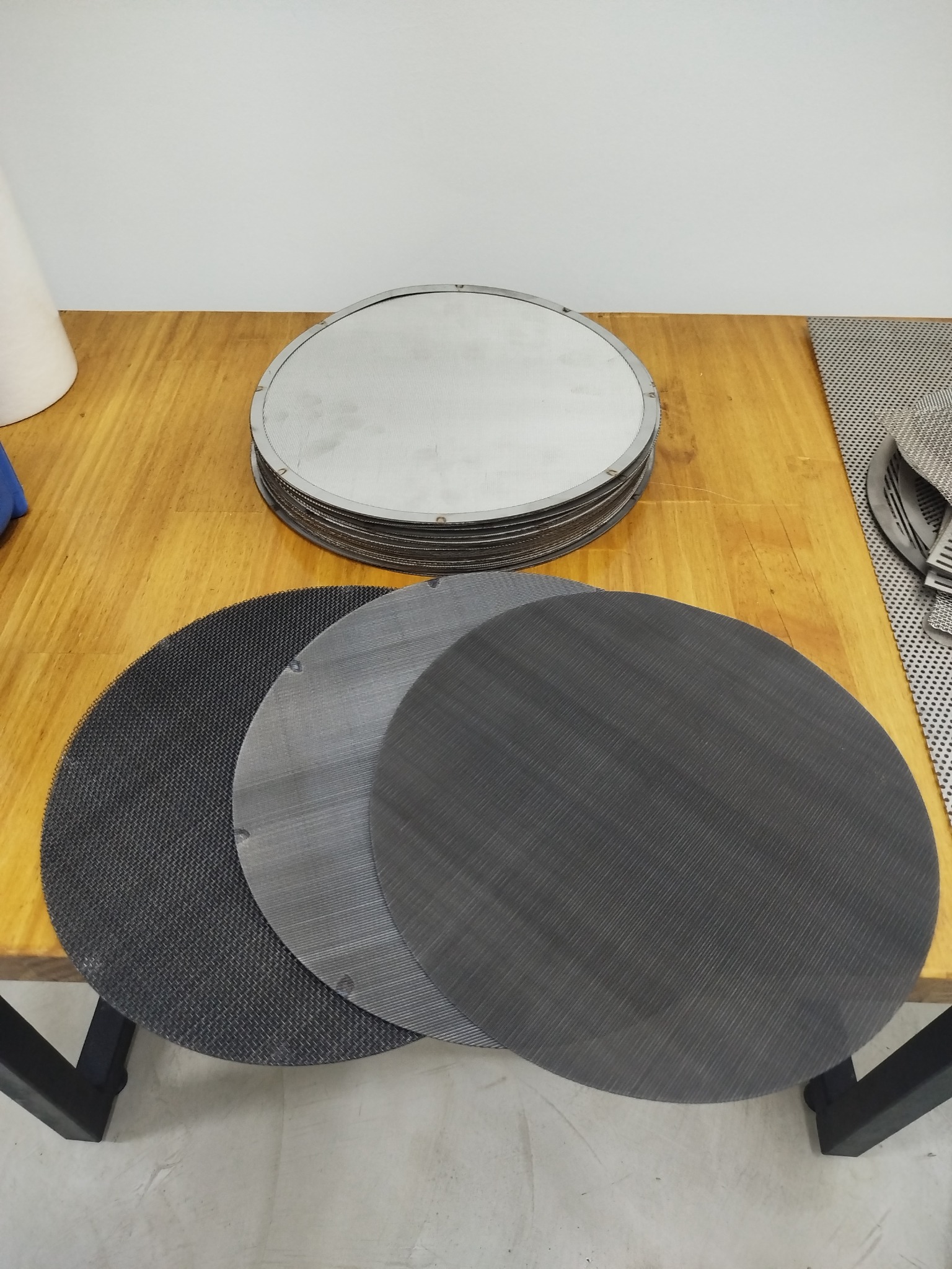 Discos filtrantes fabricados por JERF